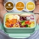 thumbnail image 2 of Cajas Bento para Adultos - Fiambrera Bento de 1400 ML para Niños con Cuchara y Tenedor - Duradera, a Prueba de Fugas para Comidas para Llevar, Sin BPA y Materiales Aptos para Alimentos, 2 of 5