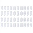 thumbnail image 1 of Paquete de 40 Clips de Papel Acrílicos para Sublimación, Tamaño Jumbo de 10 X 5 cm, para Oficina, Hogar, Escuela, Bricolaje., 1 of 5