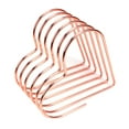 thumbnail image 2 of Sujetalibros elegante, soportes para extremos , soporte para revistas, de archivos de escritorio, antideslizante Corazón de Colco Titular de registro de libro, 2 of 8