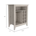 thumbnail image 3 of Bar Cabinet with 6 Wine Racks and Shelving / Easy to Install in Your Room, 3 of 3