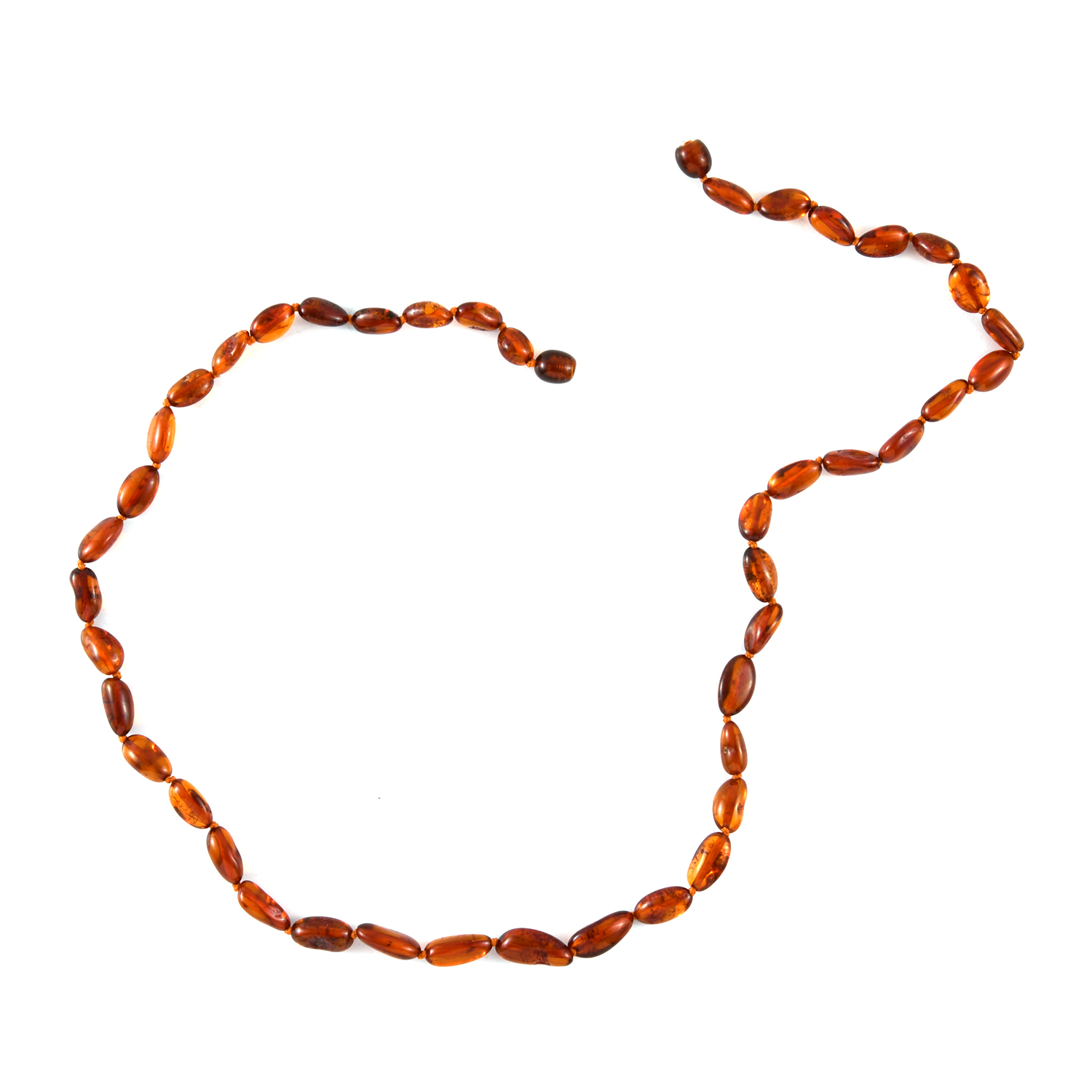 Shop LC Beads Mix Amber Beaded Necklace Anniversary Bridal Wedding