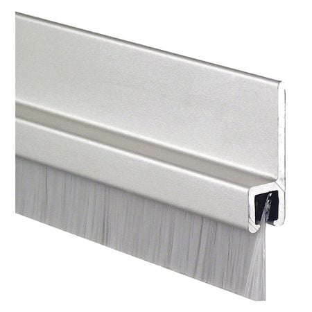 PEMKO GG18041CNB84 Double Door Weatherstrip, Nylon, 7ft L, Blk