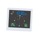 thumbnail image 2 of Reloj Digital para baño, reloj despertador, termómetro, higrómetro, reloj de ducha, reloj de pared colgante para encimera de pulverización de agua, Blanco BLESIY Reloj de pared, 2 of 8