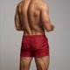 thumbnail image 4 of Bañador para Hombre de Secado Rápido con Bolsillos y Cremallera, Shorts de Baño con Forro de . Rojo Vino L, 4 of 9