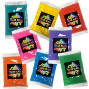 Color Blaze Holi Color Powder Individual Color Powder Packets - Perfect for Small Events, Birthday Parties, and Holi Festivals, Summer Camp, Color Toss, Rangoli - Set of 8