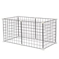 thumbnail image 1 of OULII 6Set Black Metal Crate for Pets Folding Small Kennels for Dogs, 1 of 7