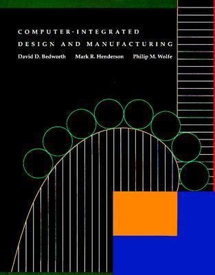 Computer Integrated Design and Manufacturing, Used [Hardcover 
