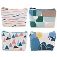 thumbnail image 3 of Coin Storage Bag Cute Mini Geometric Card Coin Wallet Change Purse Holder, 3 of 9