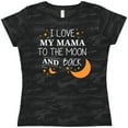 thumbnail image 3 of Inktastic I Love My Mama To The Moon and Back Women's T-Shirt, 3 of 5