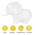 thumbnail image 7 of Supvox elephant pots for plants Elephant Shaped Flowerpot Ceramics 1Pcs Garden Enthusiasts, 7 of 7