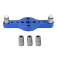 thumbnail image 3 of Hole Punch Locator, Center Puncher Gauge, Reliable Easy To Operate Multifunction Multipurpose Gardening For Industry Factory Blue, 3 of 8