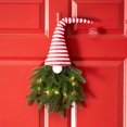 thumbnail image 3 of Christmas Gnome Door Hanger - Outdoor Winter Decor for Holidays, 3 of 3