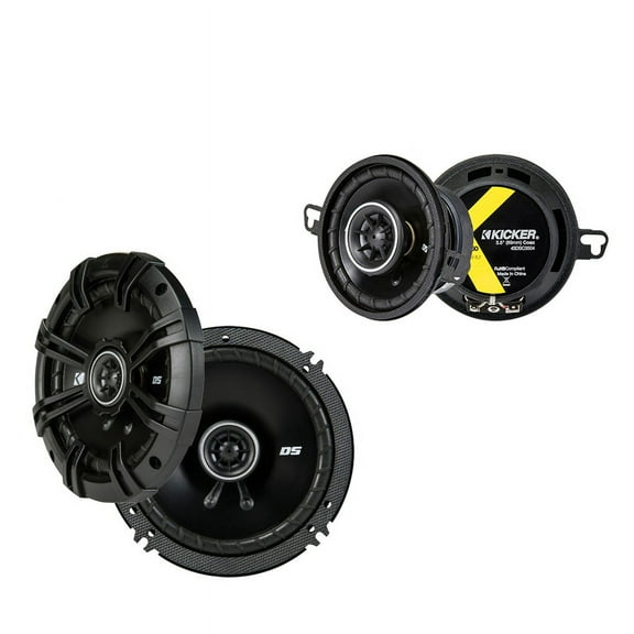 Fit Mazda Miata 1990-1997 Factory Speaker Replacement Kicker DSC65 DSC35 Package