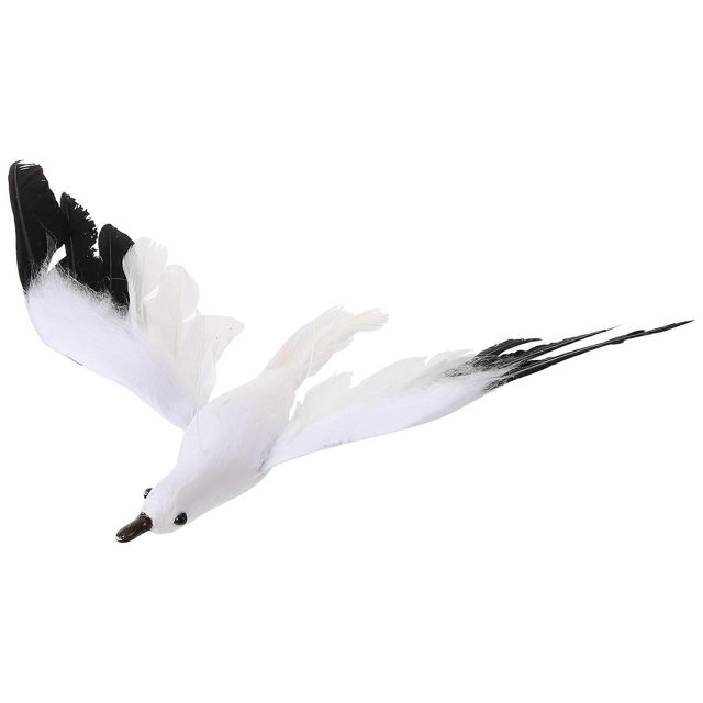 Outdoor Decor Simulation Birds Hanging Bird Statue Emulational Seagull Decor Model