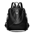 thumbnail image 4 of Mochila,Mochila para ordenador portátil de negocios para hombres,mujeres y adultos,Mochila ligera impermeable para ordenador,Bolsa de viaje Mochila informal Universidad Trabajo Negro, 4 of 8