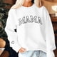 thumbnail image 4 of Penkiiy Mama Sweatshirt de manga larga Cheer Mom Shirt para Béisbol Fútbol Baile Baile Sport Suéter Top L Blanco, 4 of 9