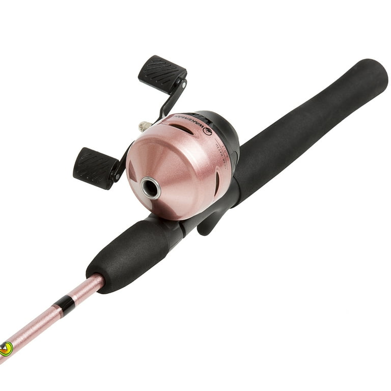 Wakeman Metallic Pink 64 inch Spinning Rod and Reel Combo, Size: 64\