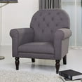 thumbnail image 1 of Gold Sparrow Oakland Fabric Arm Chair in Gray, 1 of 11