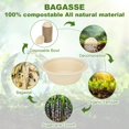 thumbnail image 4 of Bols de papel Neyimqr, 125 unidades, 355 ml, compostables y desechables, 4 of 8