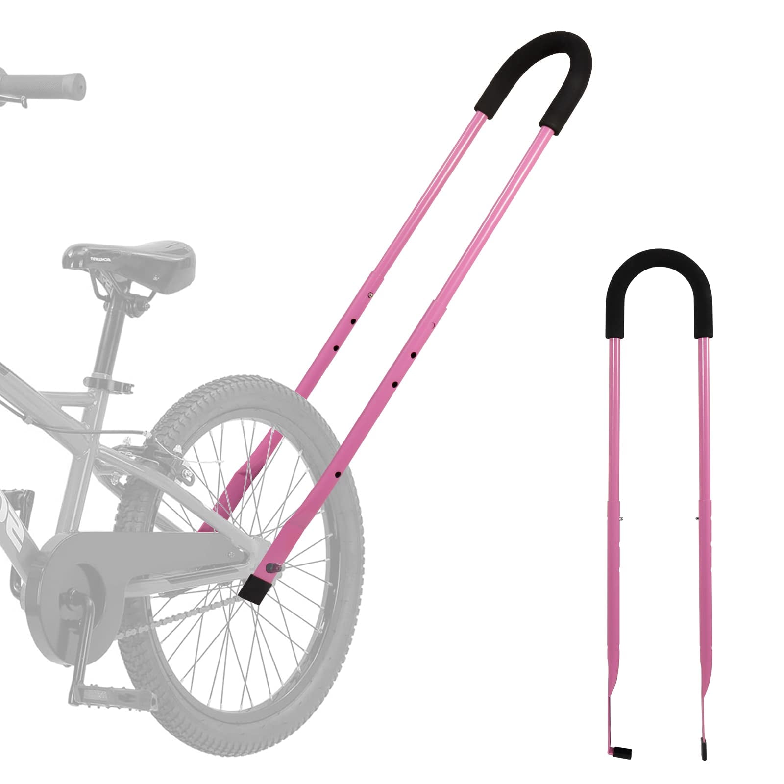 moli dee Children Cycling Bike Safety Trainer Handle Balance Push Bar a Pink Walmart
