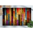 thumbnail image 2 of Modern Rugs, Kitchen Rugs, Modern Rugs, Easy to Clean Rug, Painted Wood Panels Rug, Large Rug, Soft Rugs, Indoor Rugs, Colorful Rug, 2'x3' - 60x90 cm, 2 of 7