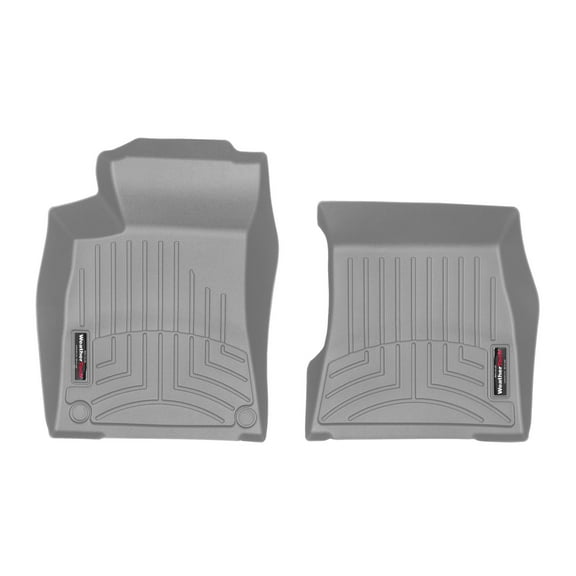 WeatherTech Custom Fit FloorLiners compatible with Mercedes A-Class Sedan, CLA-Class, AMG A 35, A-Class, AMG A 35 Sedan, CLA Coupe - 1st Row (Driver & Passenger), Grey