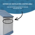 thumbnail image 4 of Casa Para Perro Q Perrón Para Raza Chica Con Puerta Fácil De Ensamblar Color Azul, 4 of 7