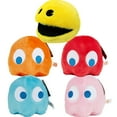 thumbnail image 1 of Peluche WJCNPac-Man Pac Ghost de 15 cm, juego de 5 para decoración de fiestas, 1 of 7