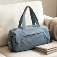 thumbnail image 4 of Bucket Luggage Bag Women's Travel Bag Waterproof Nylon Bag Versatile Shoulder Crossbody Gym Bag Large Capacity, 4 of 6