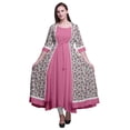 thumbnail image 1 of Bimba Kurti Indien pour Femmes, Kurta Anarkali Imprimée Évasée Ethnique, 1 of 6