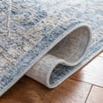 thumbnail image 5 of SAFAVIEH Dream Giles Floral Area Rug, Grey/Turquoise, 6'7" x 6'7" Square, 5 of 8