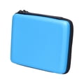 thumbnail image 2 of Estuche rígido de almacenamiento con cremallera de EVA Soporte protector para Nintendo 2DS (Azul), 2 of 9