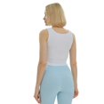 thumbnail image 2 of Lookus Womens Mercan Button Crop Top, 2 of 3