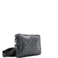 thumbnail image 3 of Pre-Owned Louis Vuitton Trio Messenger Bag Reverse Monogram Eclipse Canvas By Rebag, 3 of 9