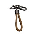 thumbnail image 1 of CARTTOU Simple Car Keychain with Woven Rope Creative Auto Home Metal Keyring Great Gifts for Men Women, 1 of 8