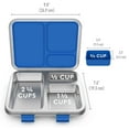 thumbnail image 2 of Bentgo Kids Stainless Steel Lunch Box - Blue, 2 of 6