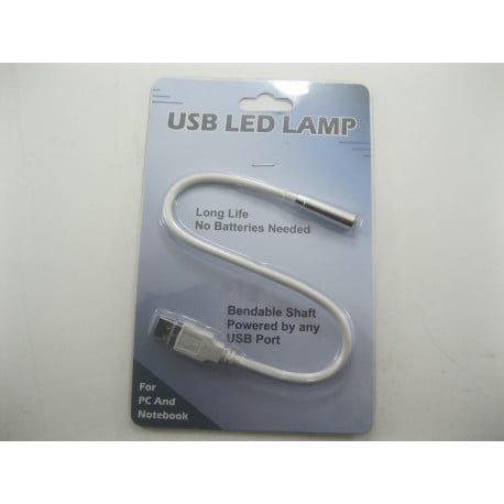 Small USB LED Bulb Night Light Bendable Flexible Cable Computer PC Lamp Healthy 