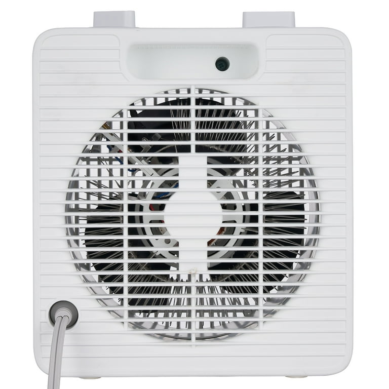 Pelonis 1500W 3-Speed Electric Fan-Forced Space Heater, White, New