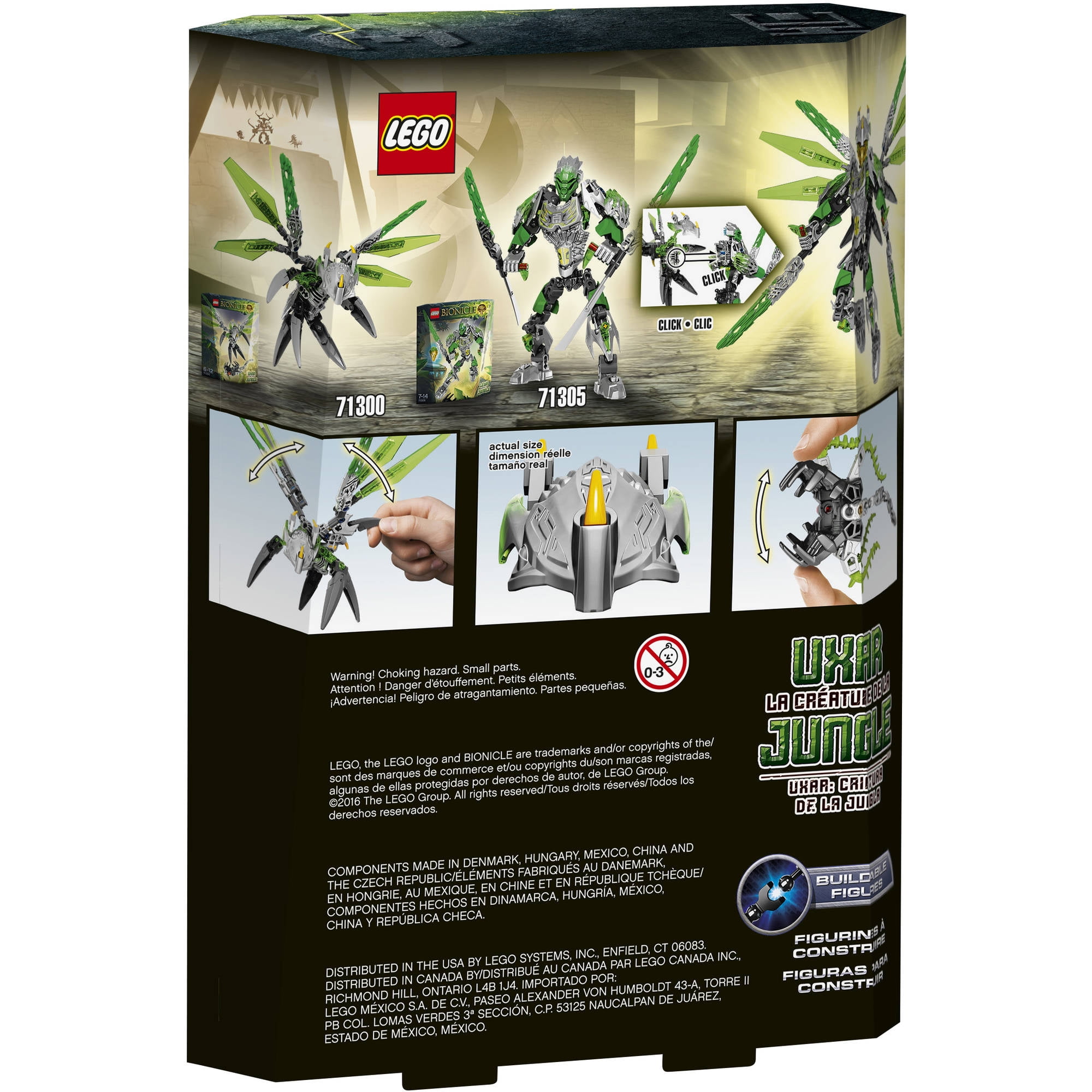 lego bionicle uxar creature of jungle