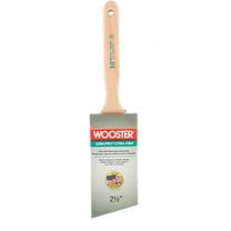 Wooster Brush 4153-2 1/2 4153-2-1/2 Ultra/Pro Extra-Firm Lindbeck Angle Sash Paintbrush, 2-1/2-Inch 2-1/2" XFirm ANG Brush, 2.5 Inch