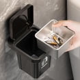 thumbnail image 2 of Wall Mounted Ash Bin, Wall-mounted Ashtray With Lid(Red), 2 of 9