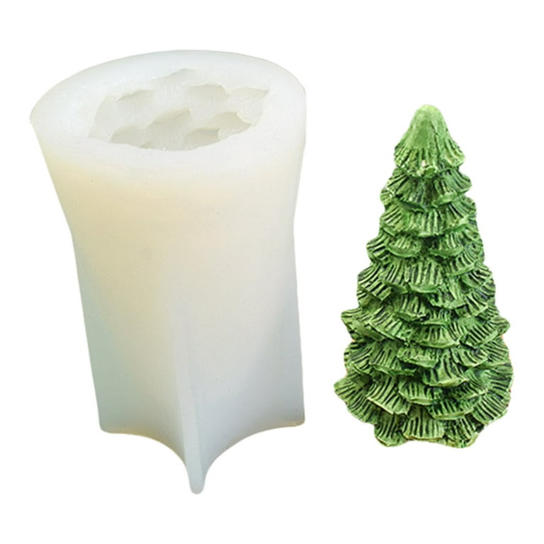 3D Christmas Silicone Candle Mold DIY Aromatherapy Candle Mould
