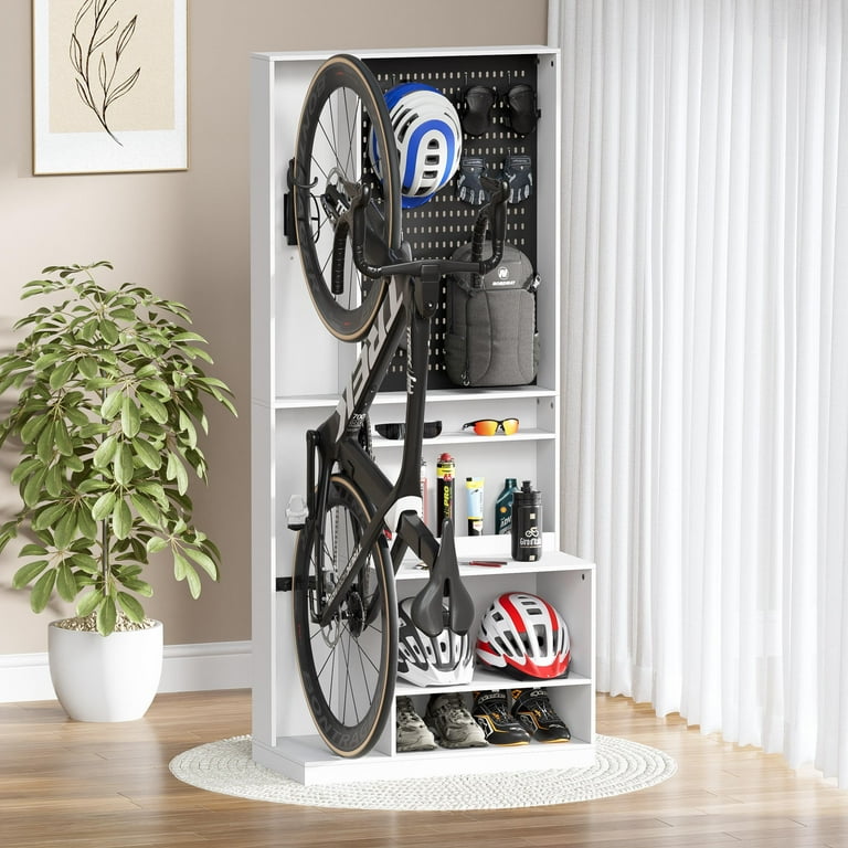 Storage Solutions Indoor Bike Storage Cupboard Bike Wall Rack