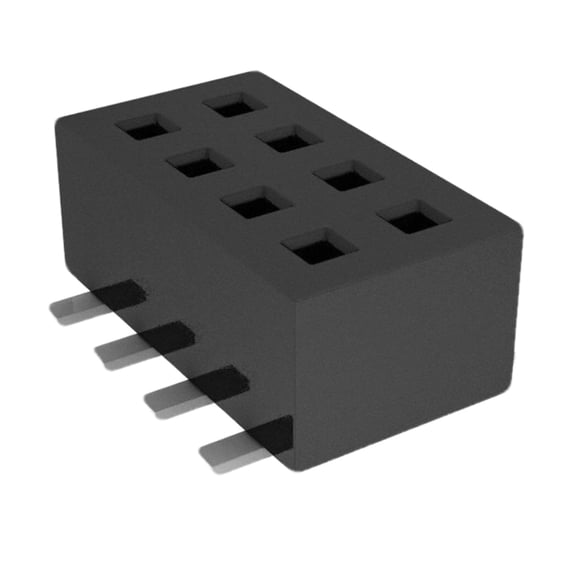 Pack of 5 CLP-104-02-L-D-P 8 Position Receptacle Connector Surface Mount