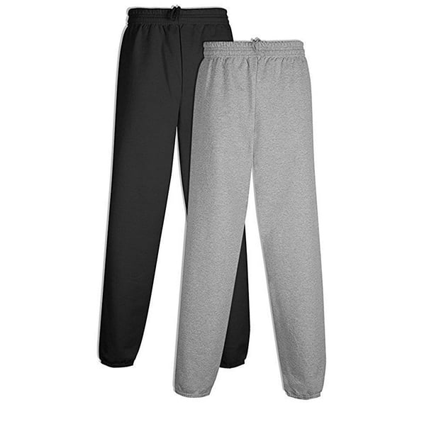 NY Lingerie Men's ComfortBlend Fleece Pant - 7.8 oz Set of 2 Pack of 1 ...