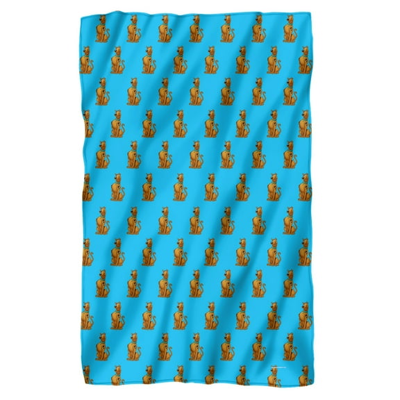 Scooby Doo Character Pattern Fleece Blanket 36' x 58',Character Pattern