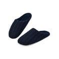 thumbnail image 2 of Men's and Women's Slide Slippers, Memory Foam House Shoes Slippers for Unisex Couple Indoor Outdoor Warm Shoes Lightweight Anti Slip Closed Toe Slide Slippers for Men, 2 of 8