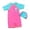 Z7-Pink, variant on Swimsuit for Girls One Piece 2t Regular Fit Floral Print Quick-Drying Upf 50 Protection Cutout Ruched Bathing Suits Tie Adjustable Straps Girls' Swimwear 9-16y