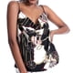 thumbnail image 1 of Camiseta de Tirante sin Cuello V Estampado Floral Bohemio Camisola de Playa Yinane para Mujer Chica L, 1 of 8