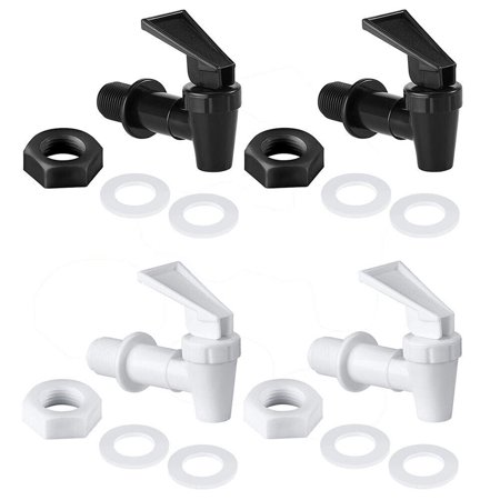 4 Water Spigot Tap Beverage Dispenser Jug Cooler Spout Bucket Bottle Replacement